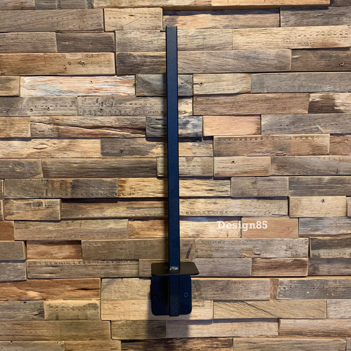 Industriële WC Rolhouder Vierkant