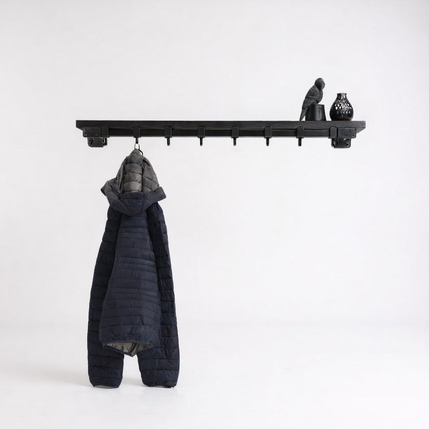 Kapstok zwart metaal Hangaar