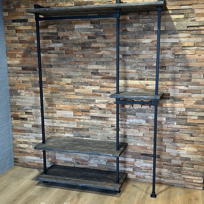 Kapstok zwart metaal Design