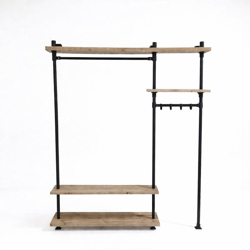 Kapstok zwart metaal Design