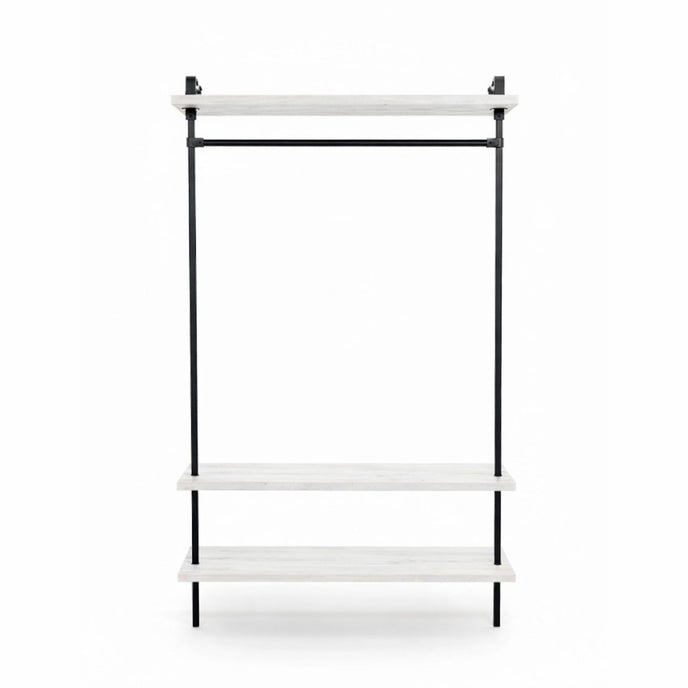 Kapstok zwart metaal Hangers