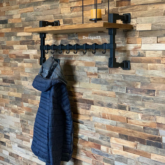 Kapstok Zwart Metaal Lus