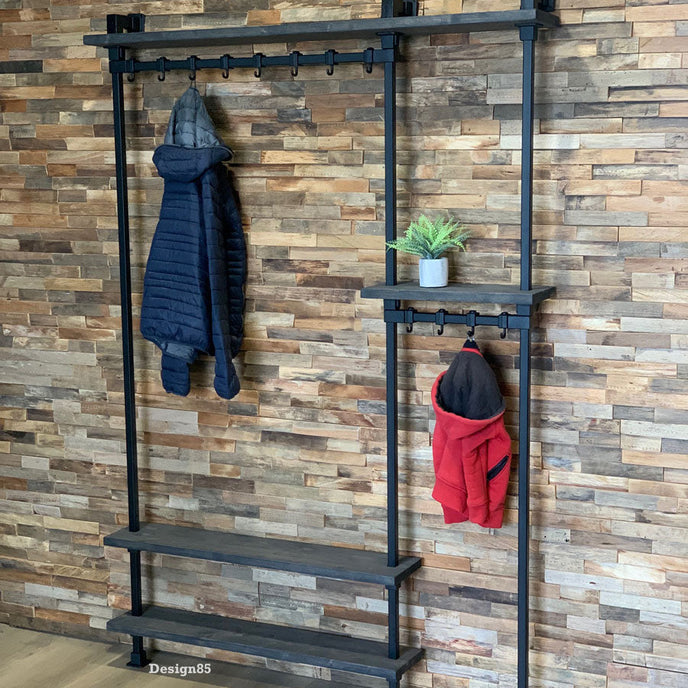 Kapstok zwart metaal Sprankel