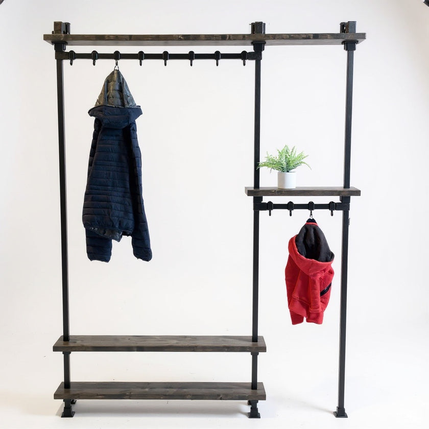 Kapstok zwart metaal Sprankel