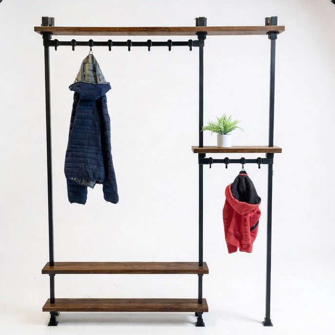 Kapstok zwart metaal Sprankel