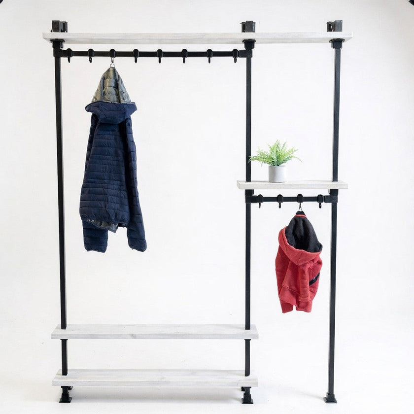 Kapstok zwart metaal Sprankel