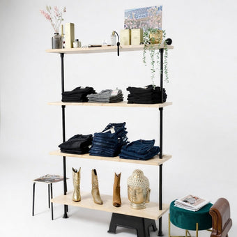 Kledingrek muur Stijl