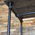 Verrijdbaar kledingrek Garderobe van Design85 met ruimte voor kleding, schoenen en accessoires.
