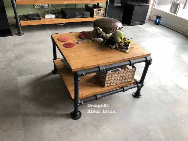 Salontafel steigerbuis Rivier