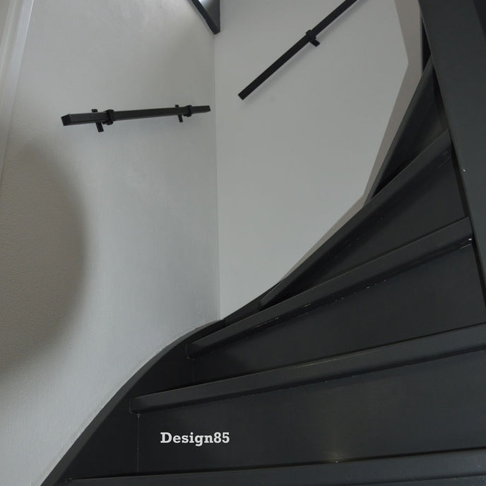 Stalen Trapleuning Zwart