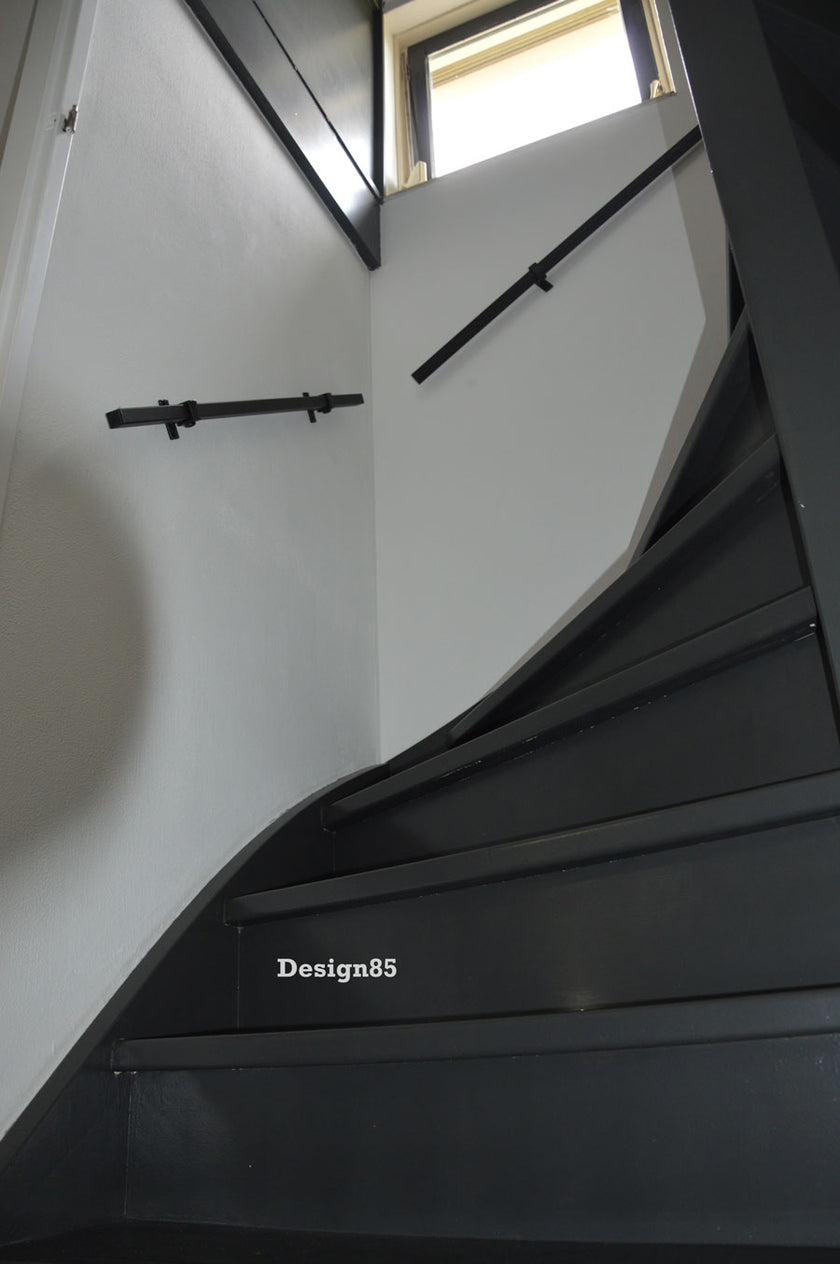 Stalen Trapleuning Zwart