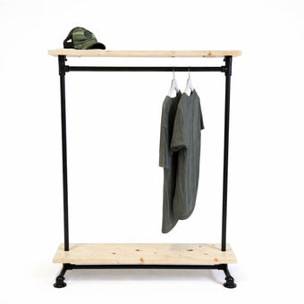 Steigerbuis kledingrek Modern