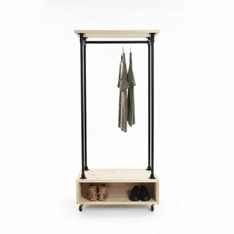 Steigerbuis kledingrek Pronk