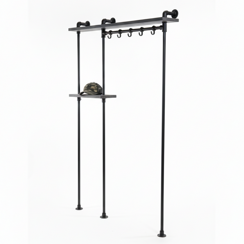 Steigerbuis kledingrek Stoer