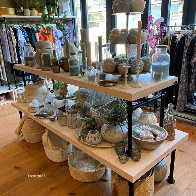 Steigerbuis tafel Presentatie