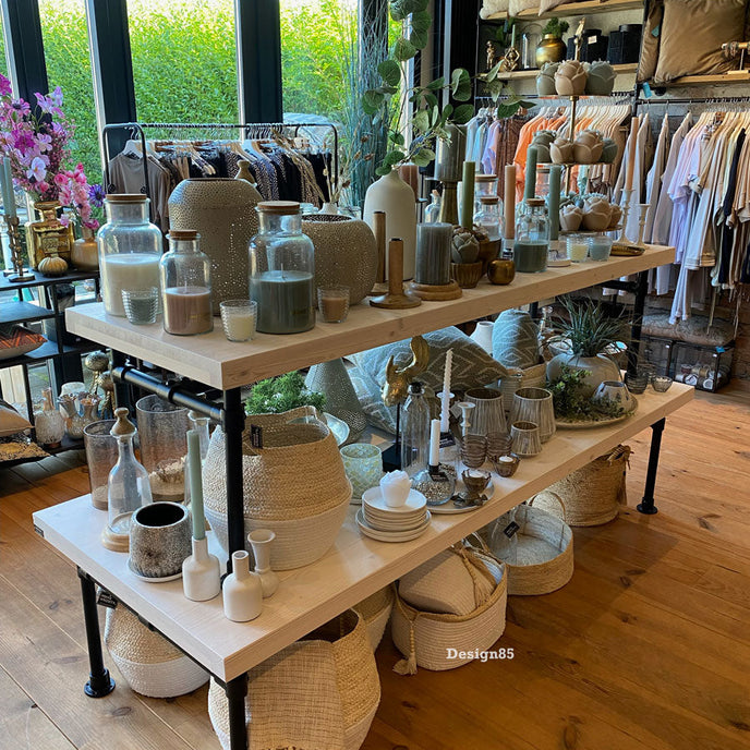 Steigerbuis tafel Presentatie