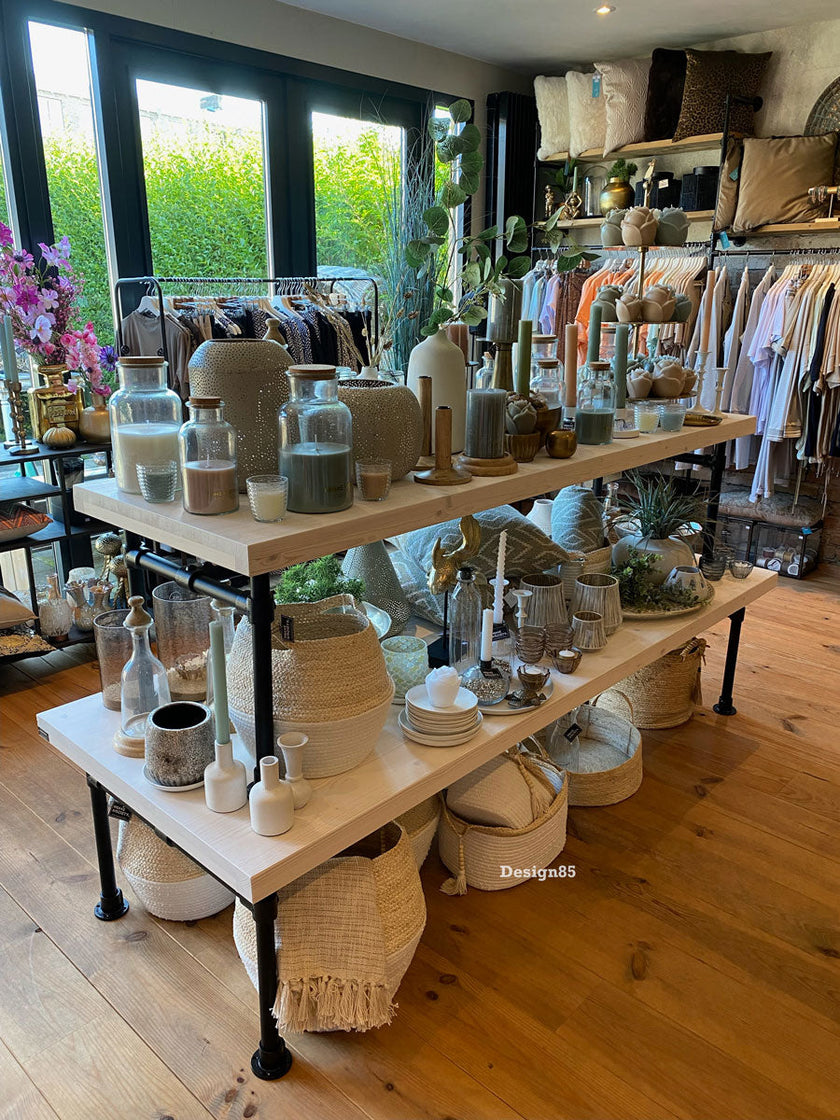 Steigerbuis tafel Presentatie