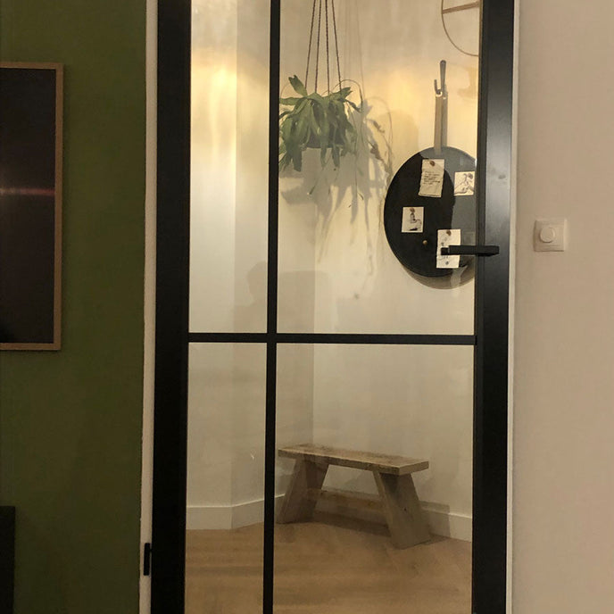 Steigerhouten bankje Oud