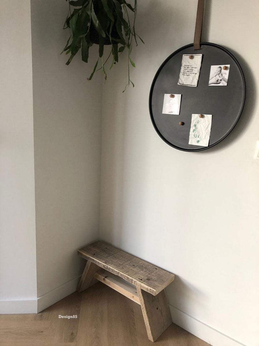 Steigerhouten bankje Oud
